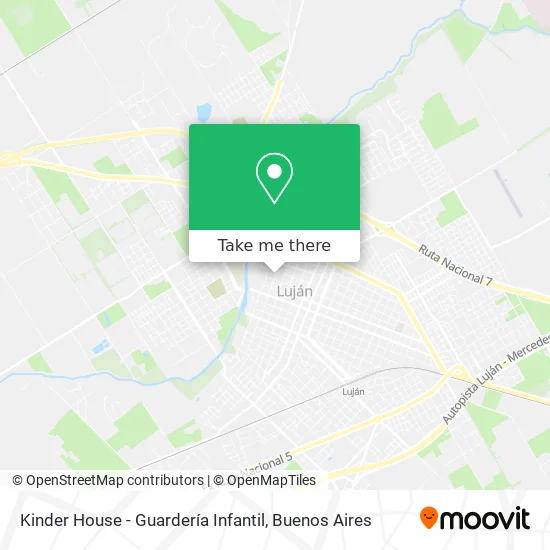 Mapa de Kinder House - Guardería Infantil