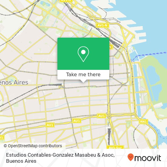 Estudios Contables-Gonzalez Masabeu & Asoc map