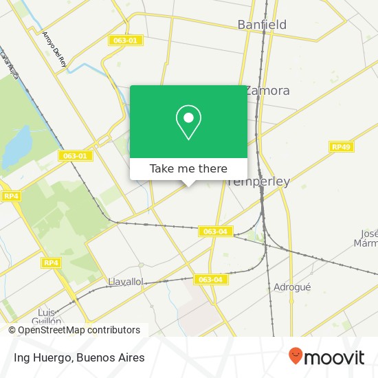 Ing  Huergo map