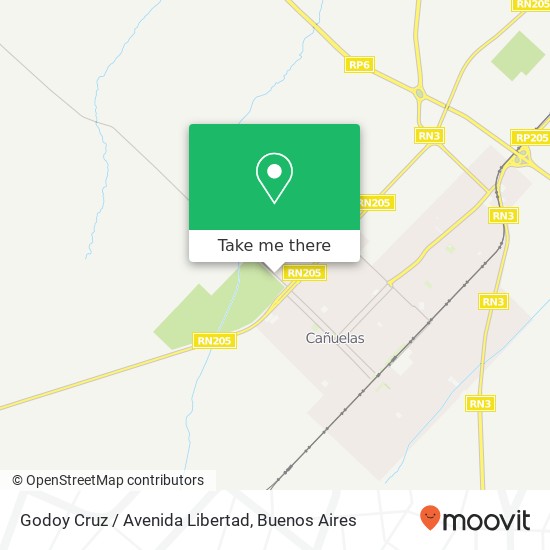 Godoy Cruz / Avenida Libertad map