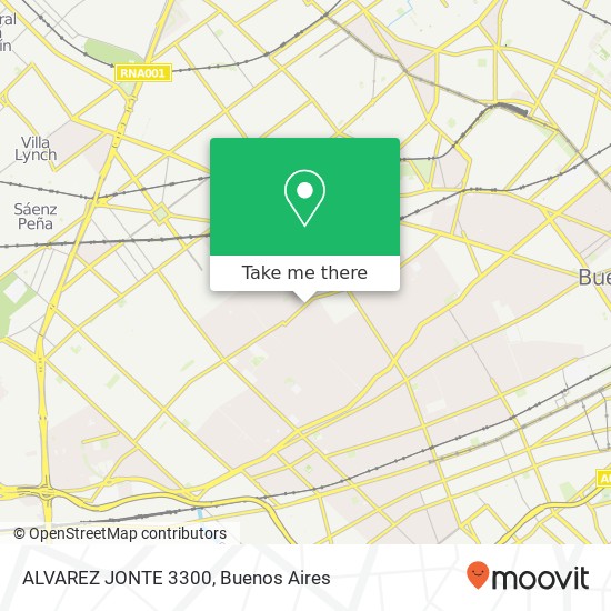 ALVAREZ JONTE 3300 map