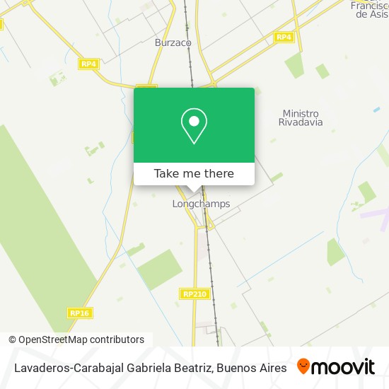 Mapa de Lavaderos-Carabajal Gabriela Beatriz