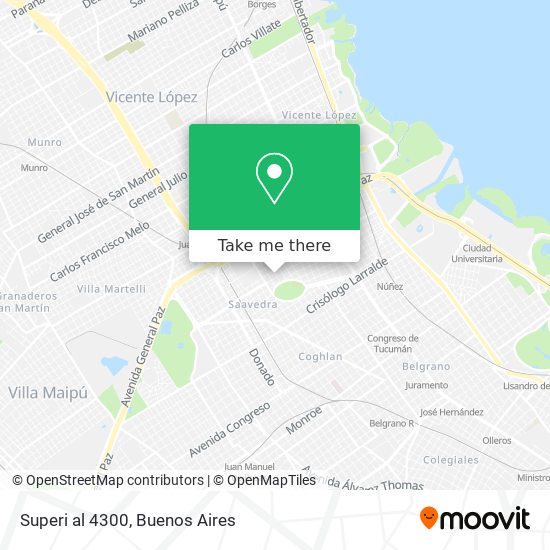 Mapa de Superi al 4300