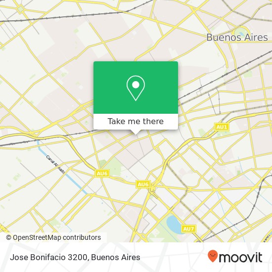 Jose Bonifacio  3200 map