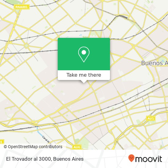 El Trovador al 3000 map