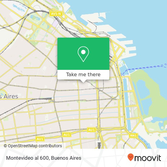 Montevideo  al 600 map