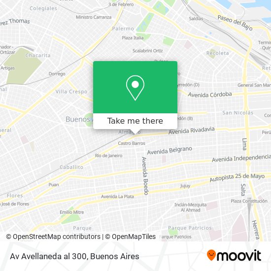 Av  Avellaneda  al 300 map