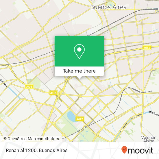 Renan al 1200 map