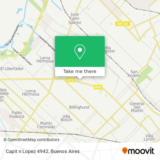 Capit n Lopez 4942 map