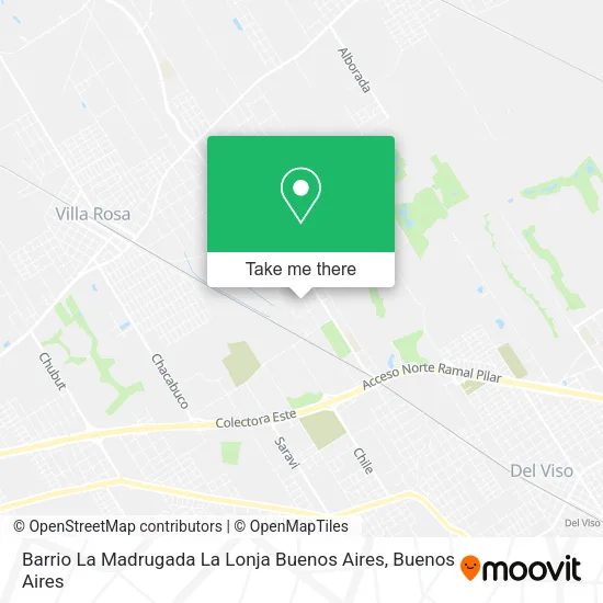 Barrio La Madrugada  La Lonja  Buenos Aires map