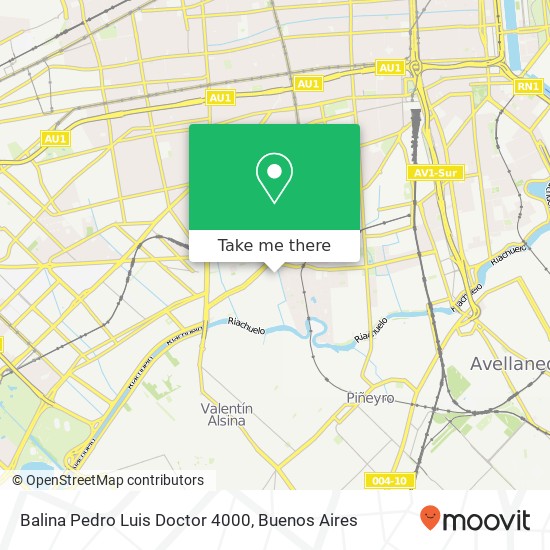 Balina Pedro Luis Doctor  4000 map