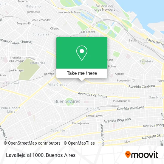Lavalleja al 1000 map