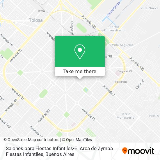 Salones para Fiestas Infantiles-El Arca de Zymba Fiestas Infantiles map