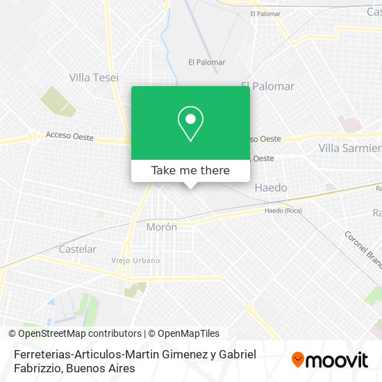 Mapa de Ferreterias-Articulos-Martin Gimenez y Gabriel Fabrizzio