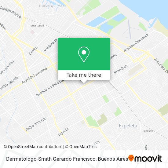Mapa de Dermatologo-Smith Gerardo Francisco