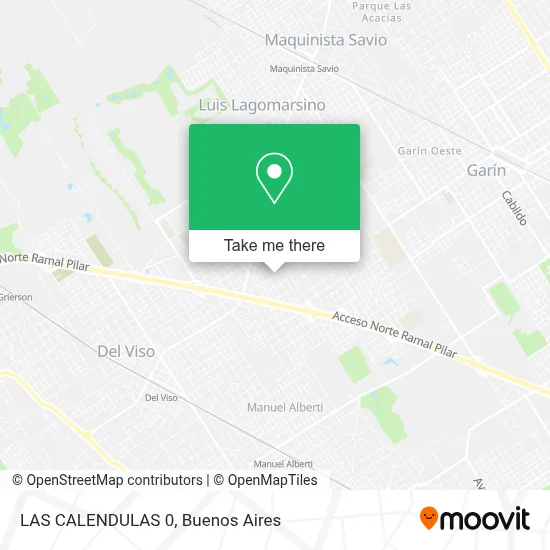 LAS CALENDULAS 0 map