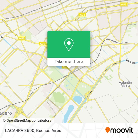 LACARRA 3600 map