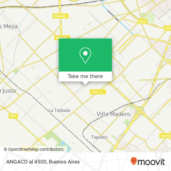 ANGACO al 4500 map