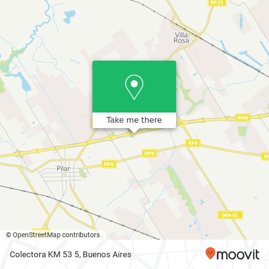Colectora KM 53 5 map