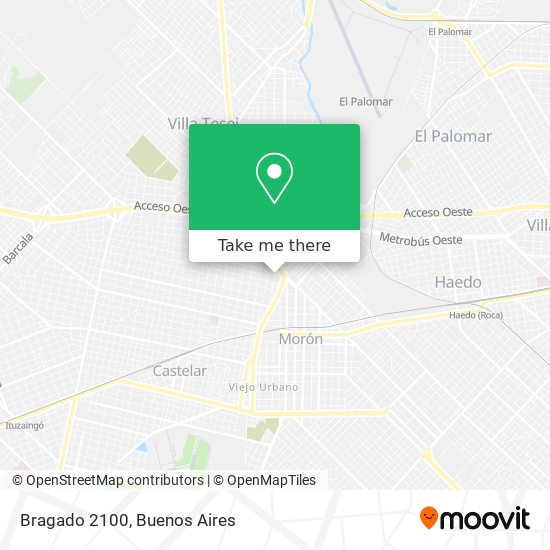 Bragado 2100 map