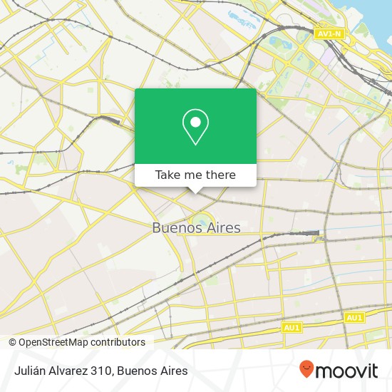 Julián Alvarez 310 map