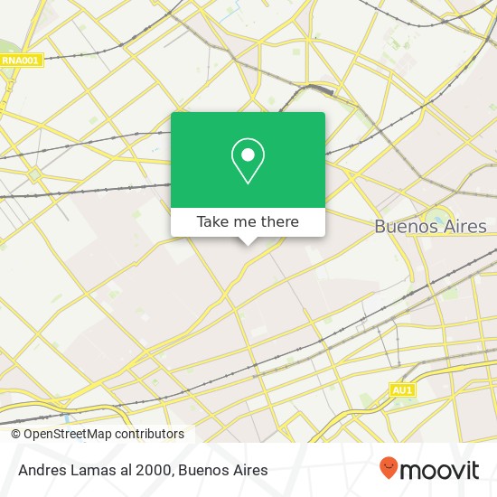 Andres Lamas al 2000 map