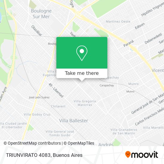 TRIUNVIRATO 4083 map