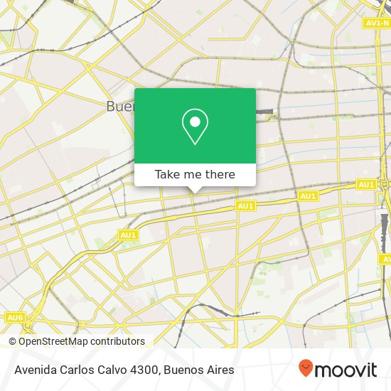 Avenida Carlos Calvo 4300 map