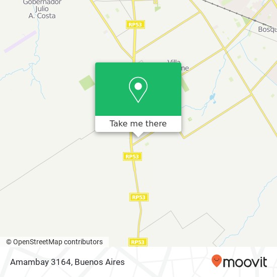 Amambay 3164 map