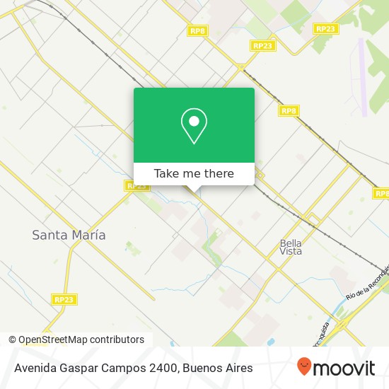 Avenida Gaspar Campos 2400 map