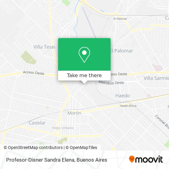 Profesor-Disner Sandra Elena map