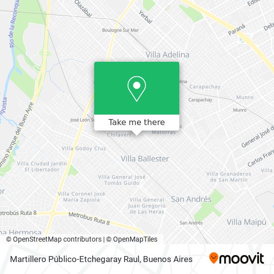 Mapa de Martillero Público-Etchegaray Raul