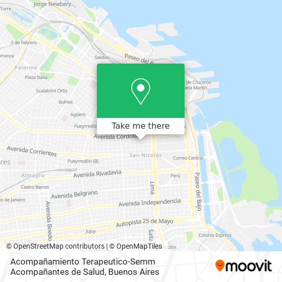 Acompañamiento Terapeutico-Semm Acompañantes de Salud map