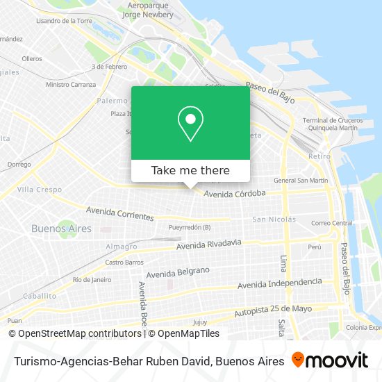 Mapa de Turismo-Agencias-Behar Ruben David