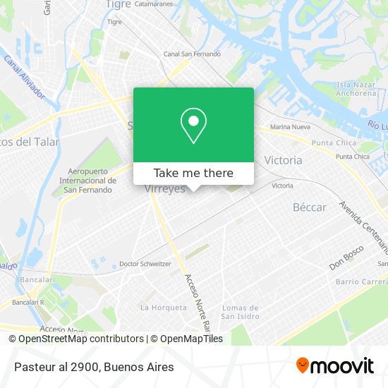 Mapa de Pasteur al 2900