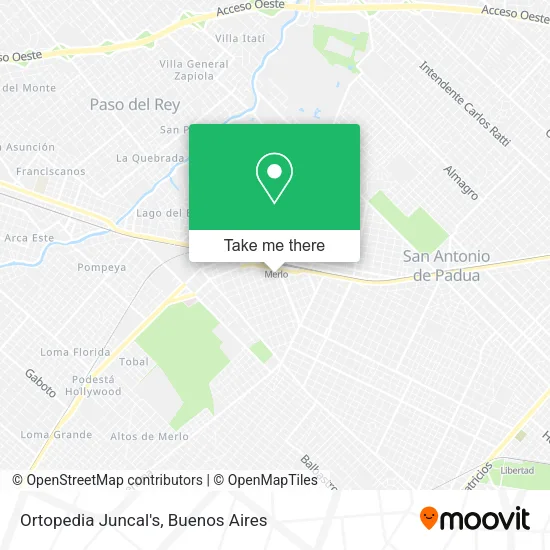 Mapa de Ortopedia Juncal's