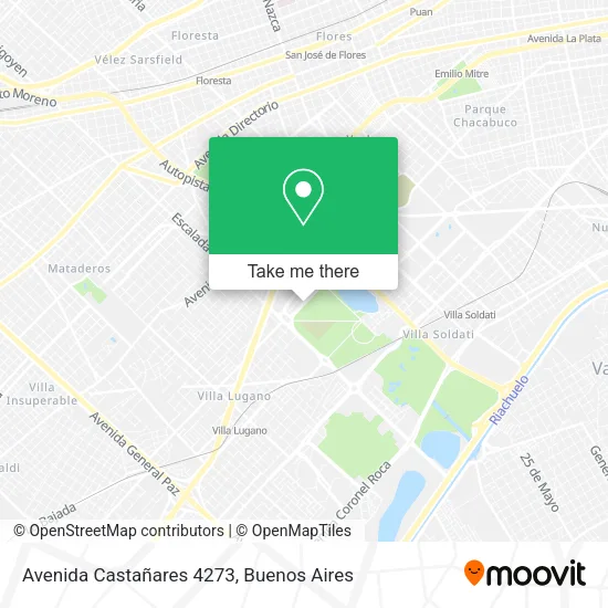 Avenida Castañares 4273 map