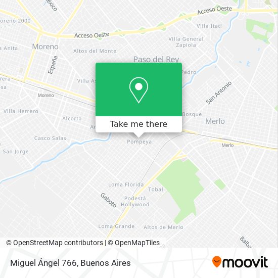 Miguel Ángel 766 map