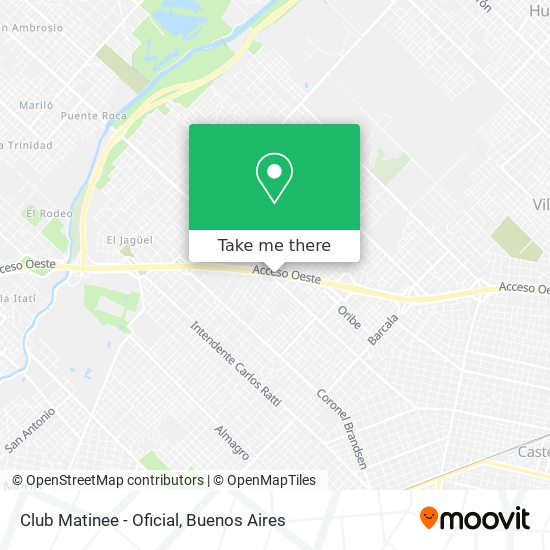 Club Matinee - Oficial map