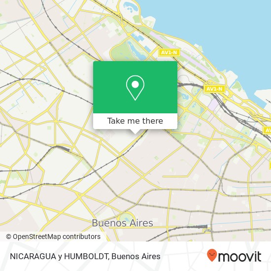 NICARAGUA  y HUMBOLDT map