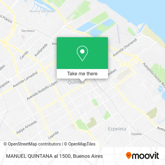 Mapa de MANUEL QUINTANA al 1500