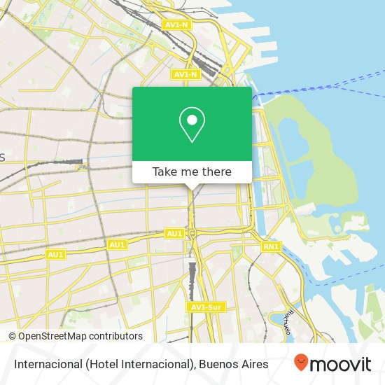 Internacional (Hotel Internacional) map