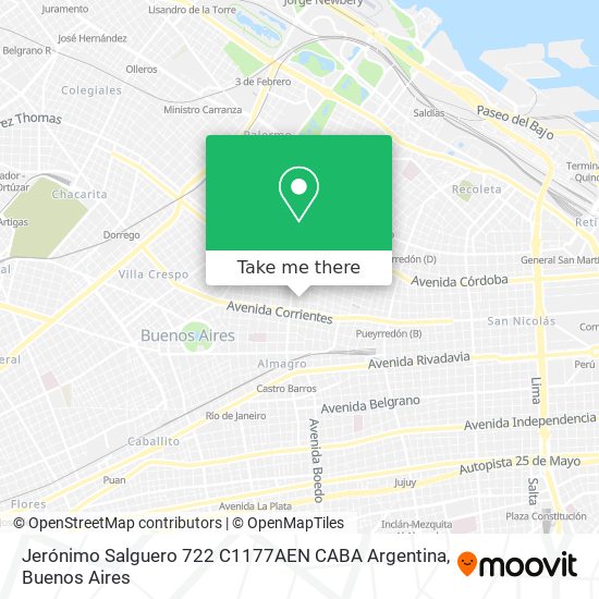 Jerónimo Salguero 722  C1177AEN CABA  Argentina map