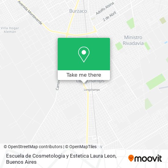 Mapa de Escuela de Cosmetologia y Estetica Laura Leon