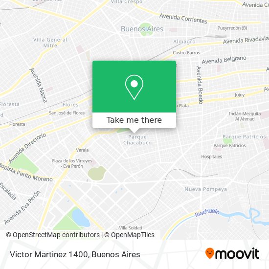 Victor Martinez 1400 map