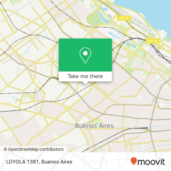LOYOLA 1381 map