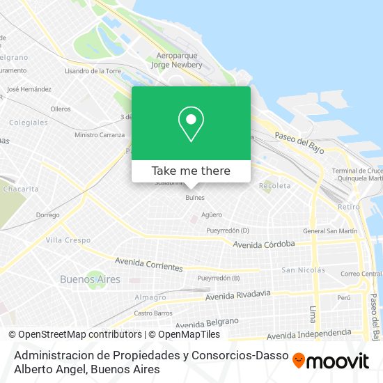 Administracion de Propiedades y Consorcios-Dasso Alberto Angel map