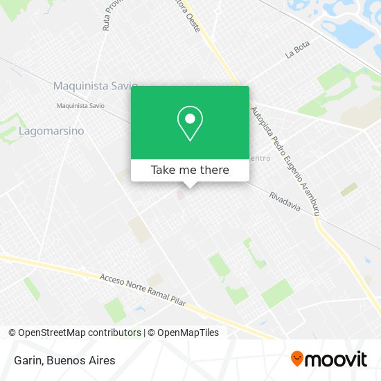 Mapa de Garin