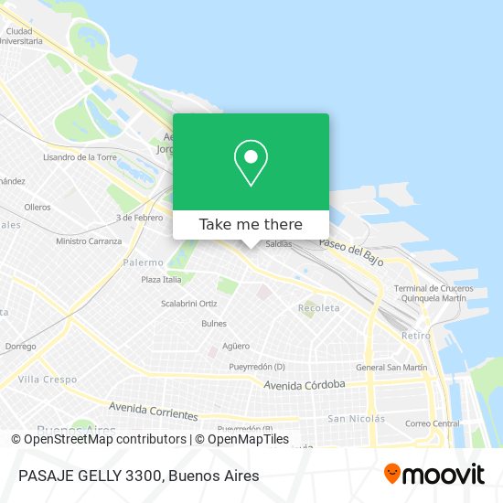 PASAJE GELLY 3300 map