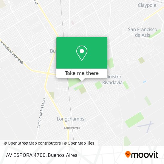 Mapa de AV  ESPORA 4700